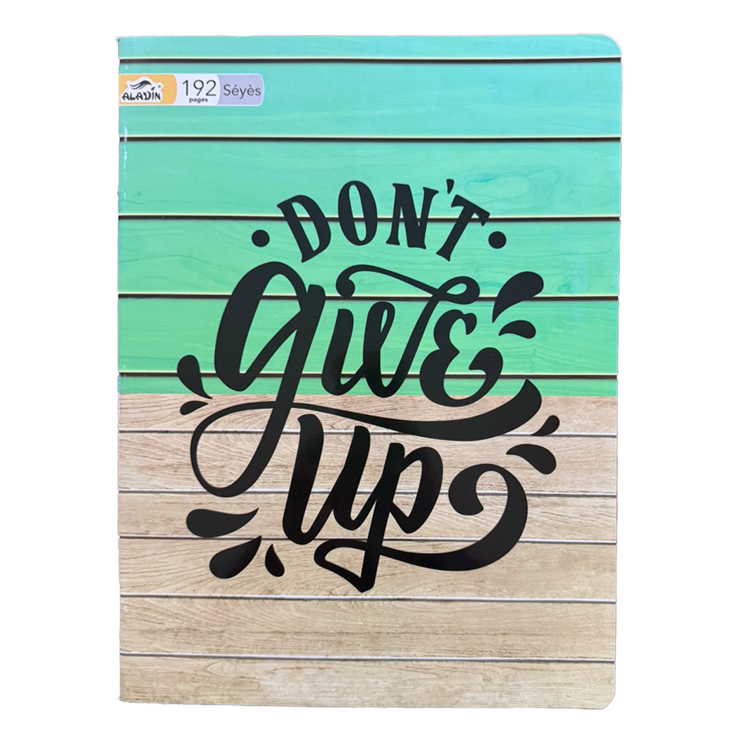 P0201007 - CAHIER PIQ 24X32 192P SEYES 60GR