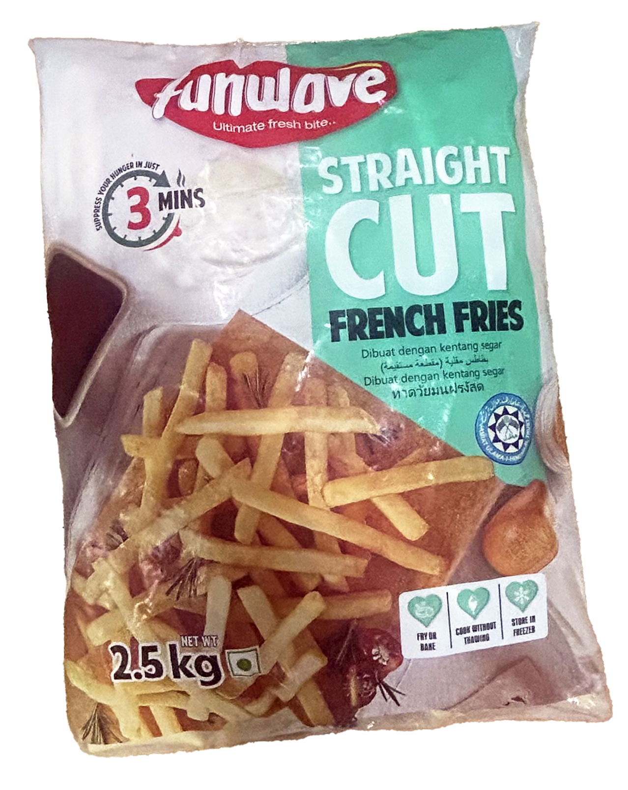 A1204008 - FUNWAVE FRITES 9*9 2.5KG