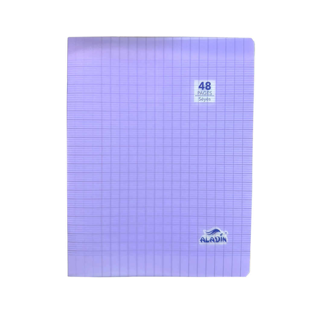 P0202051 - CAHIER PIQUE PP 17X22 48P SEYES