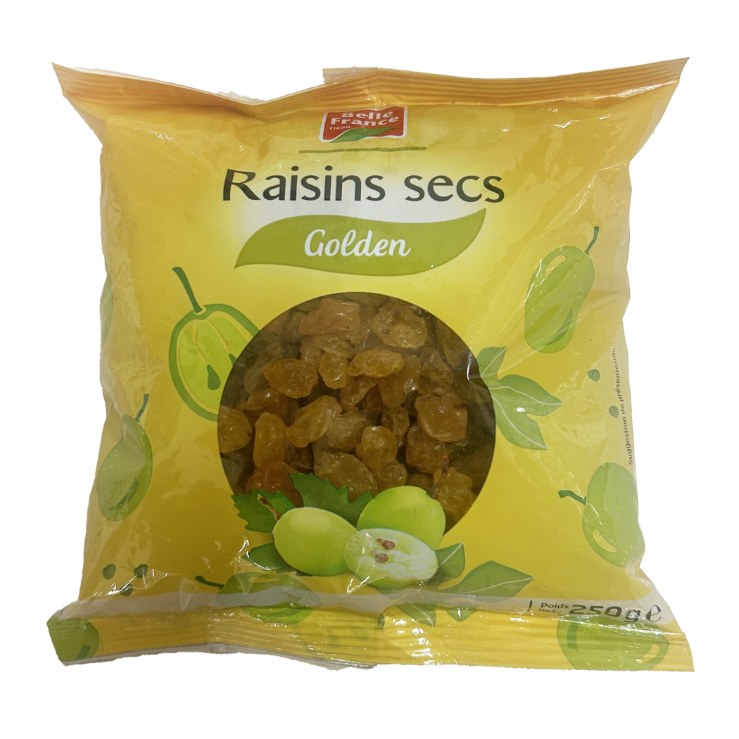 A0199107 - BF RAISIN SEC GOLDEN 250GR