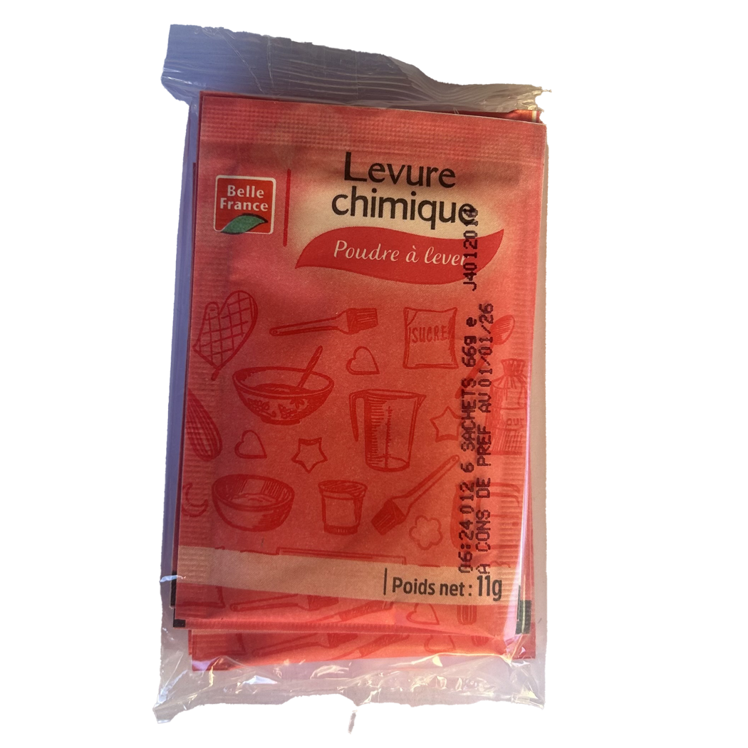 A0601008 - BF LEVURE CHIMIQUE PQT DE 6 SACHETS DE 11G
