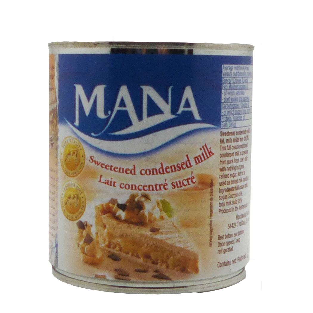 A0803001 - LAIT CONCENTRE.SUCRE 8% MANA 397GR