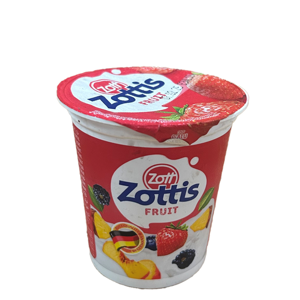 A1005041 - ZOTTIS POT 150G FRAISE/FDB/FRAMBOISE/PECHE