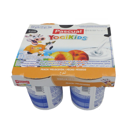 A1005112 - PASCUAL YOGIKIDS P?CHE 4X125GR