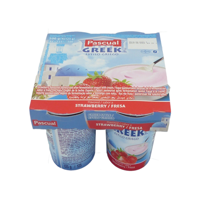 A1005113 - PASCUAL GREC FRAISE 4X120G