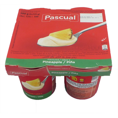 A1006004 - PASCUAL YAOURT ANANAS 4X125G