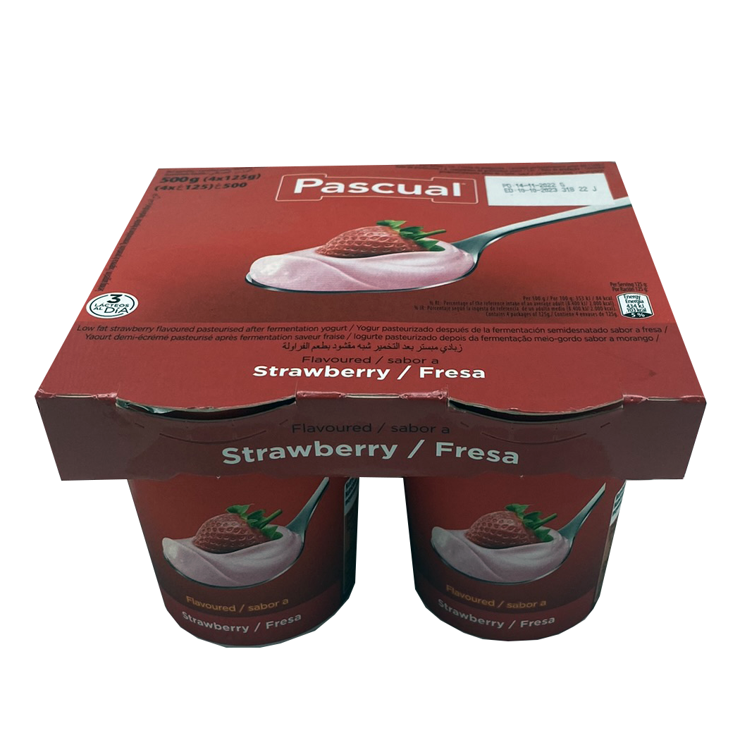 A1007001 - PASCUAL D.L FRAISE 4X125G