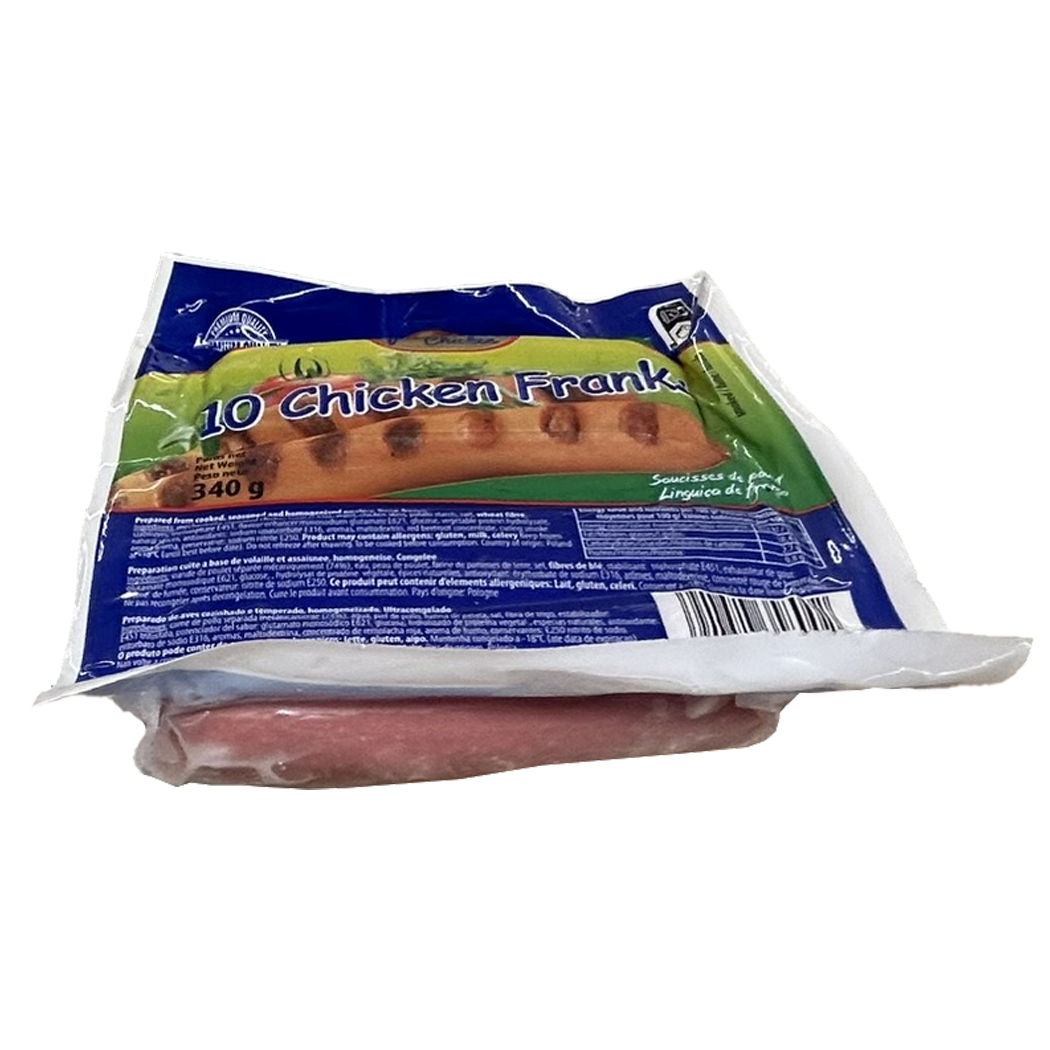 A1203033 - SAUCISSE POULET NATURE SACHET 340GR FRANSA
