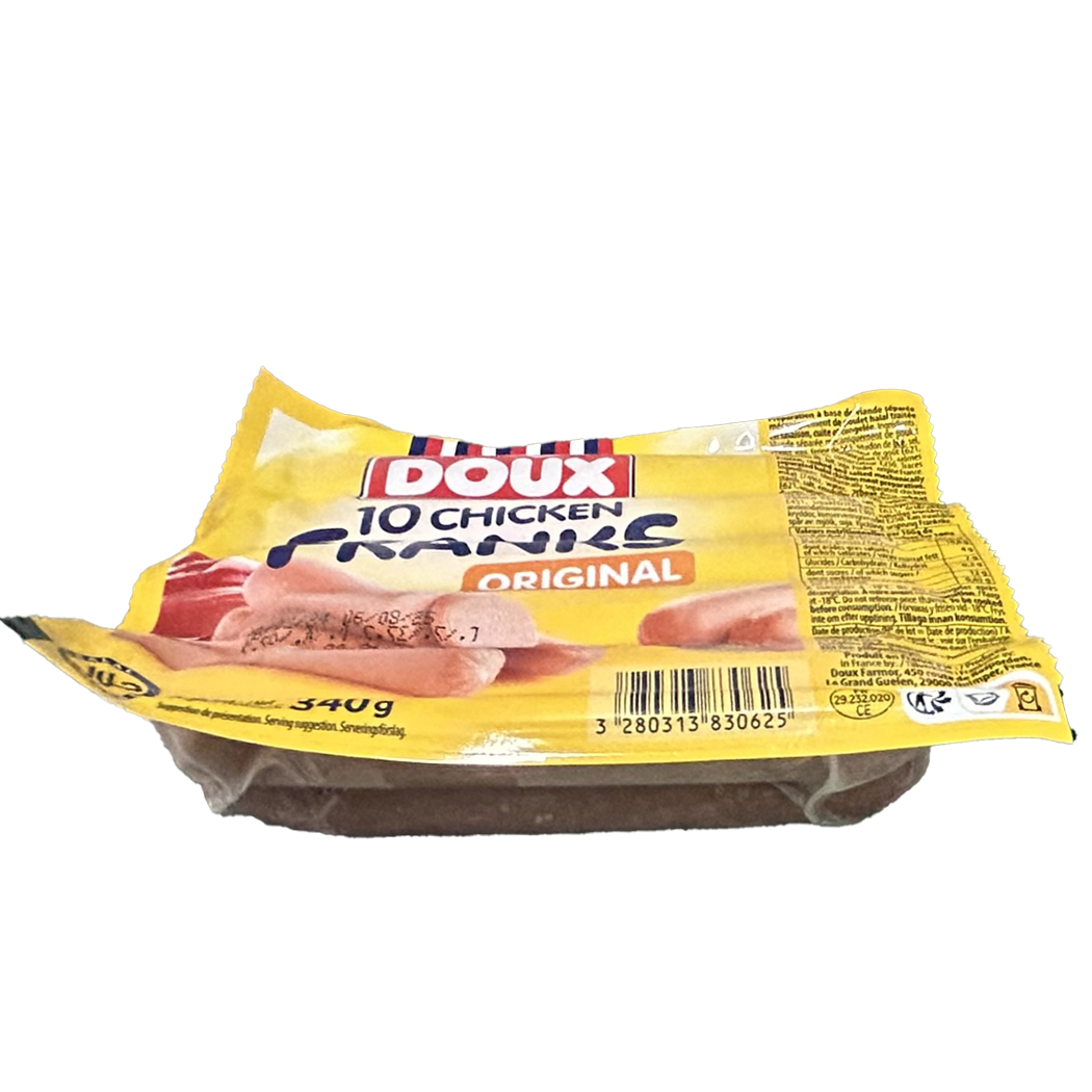 A1203034 - SAUCISSE POULET 340GR DOUX