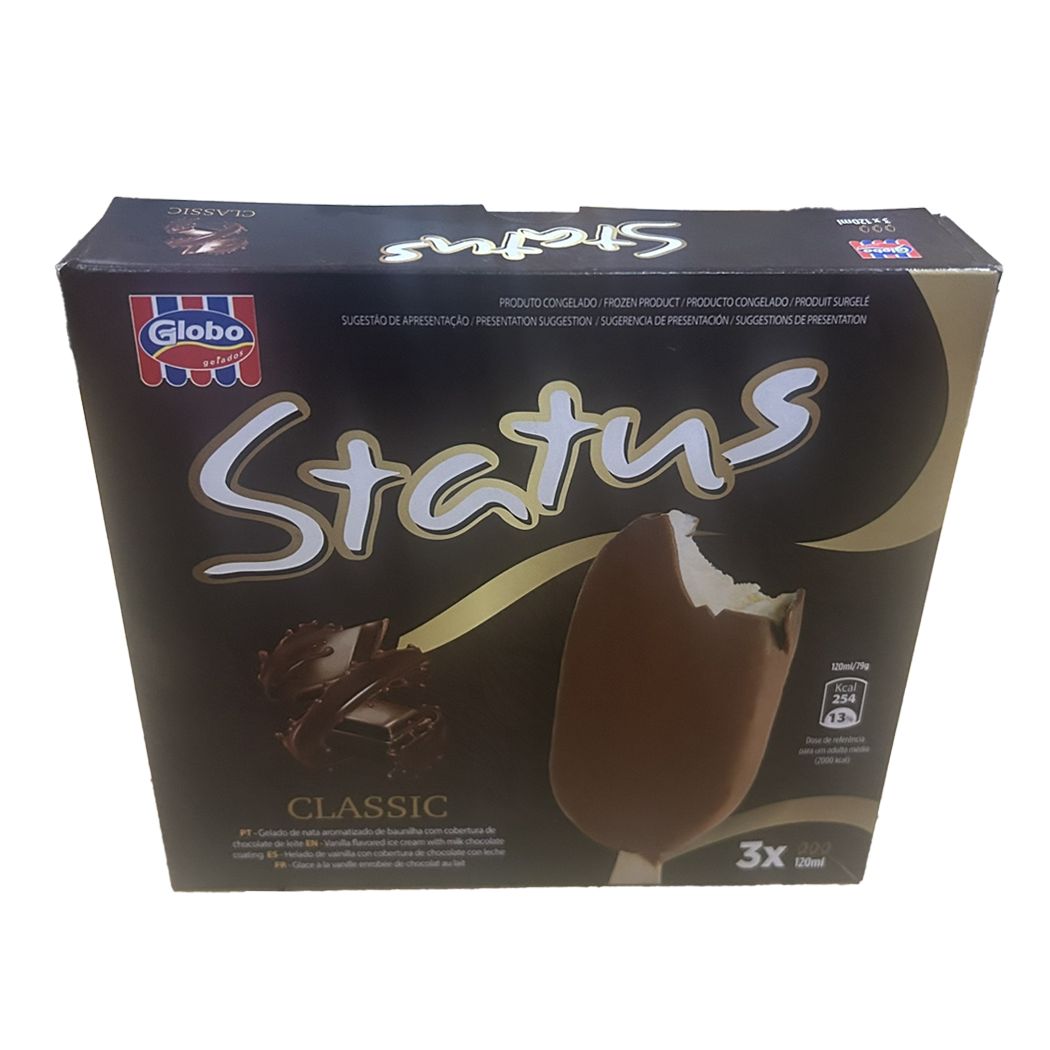 A1601022 - GLOBO ESQUIMAU 120ML CHOCOLAT (X3)