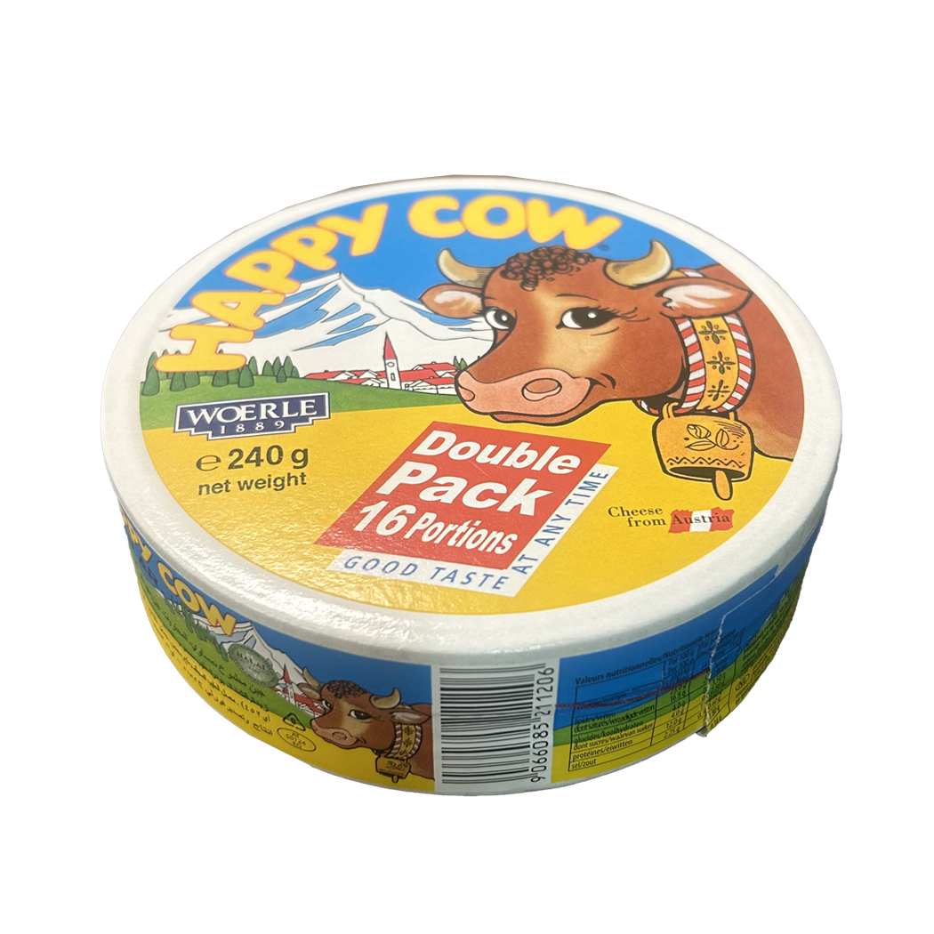 A2102042 - FROMAGE 16 PORTIONS BOITE 240G HAPPY COW