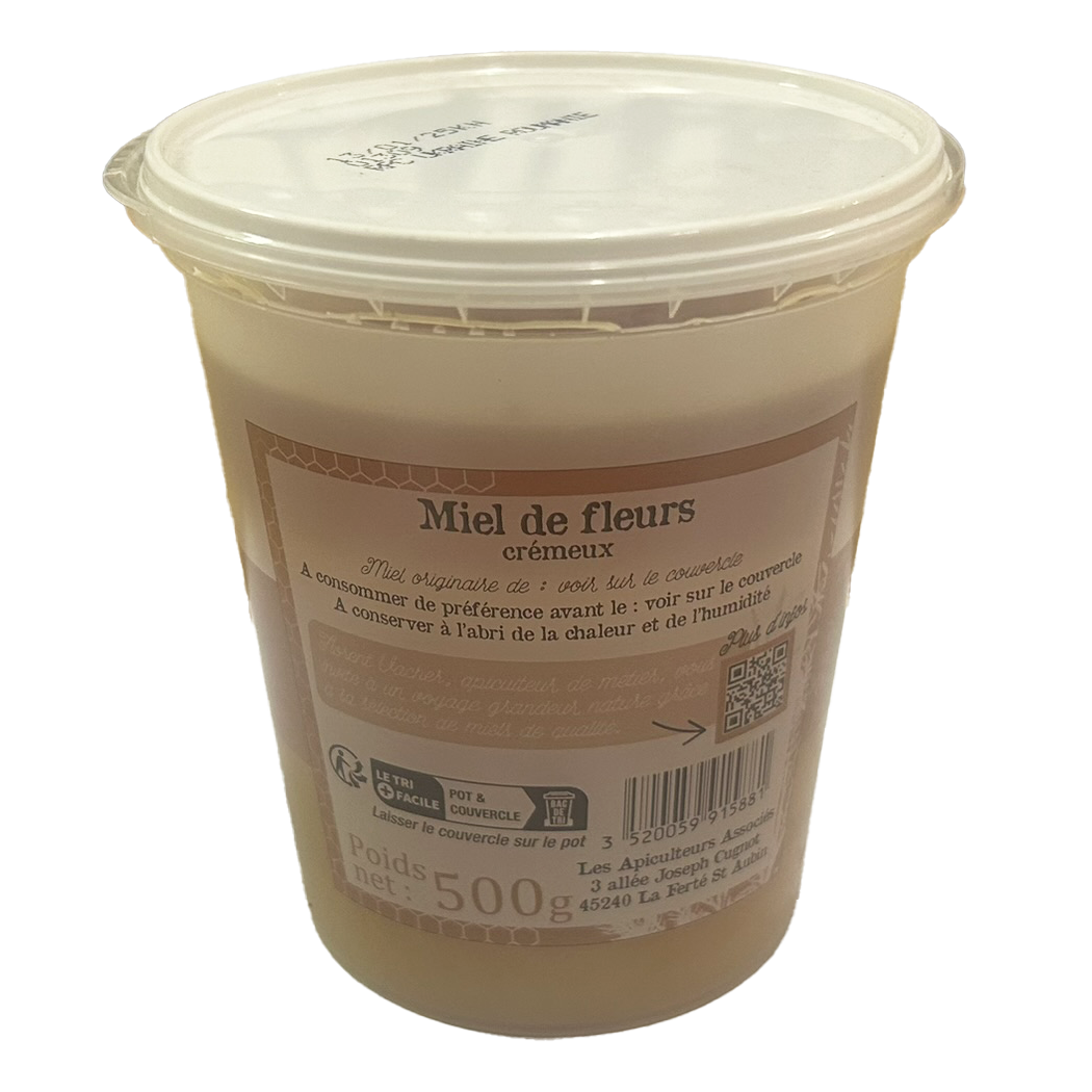 A9999085 - BF MIEL FLEURS POT DE 500GR