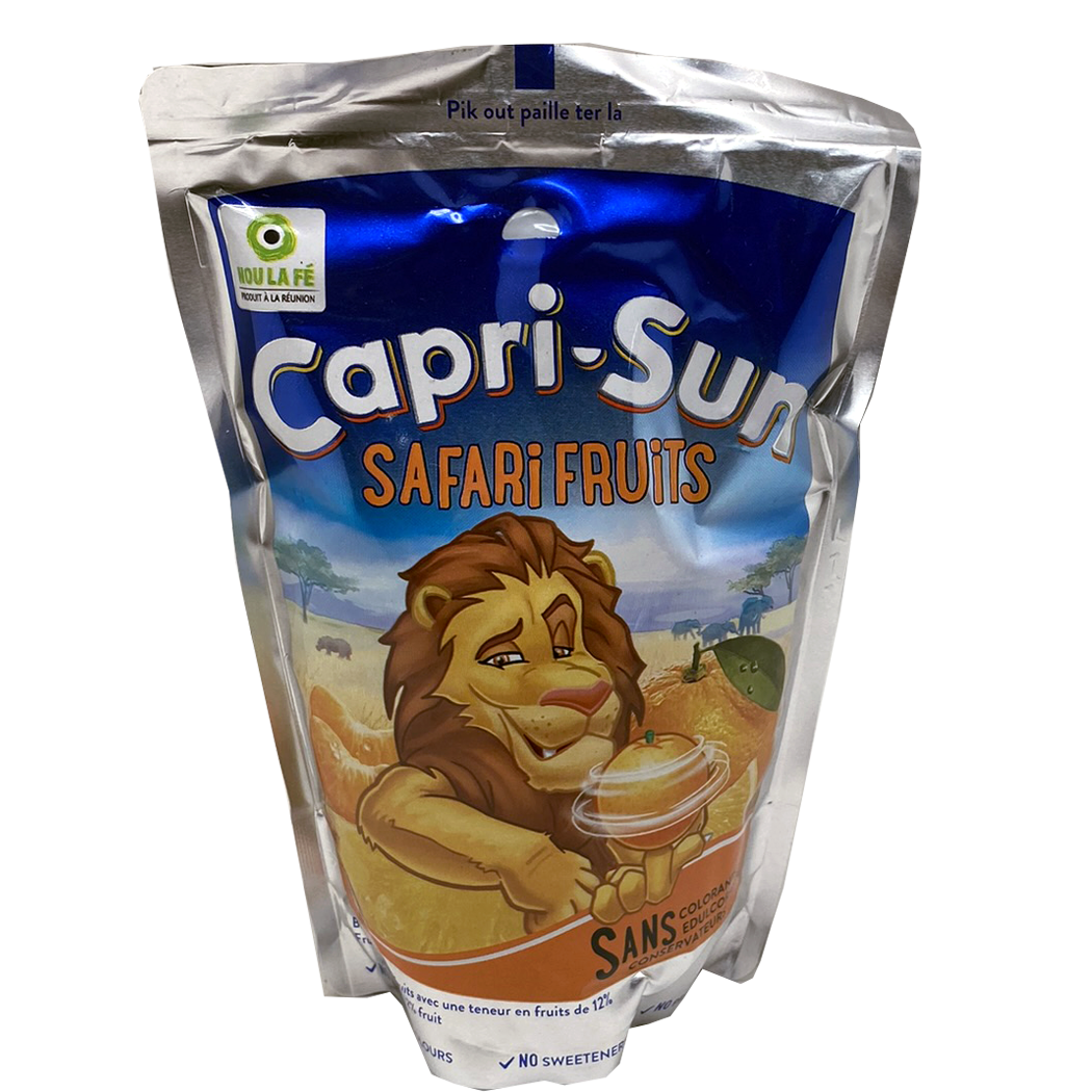 B0202009 - BOISS CAPRI SUN SAFARI FRUITS 200ML