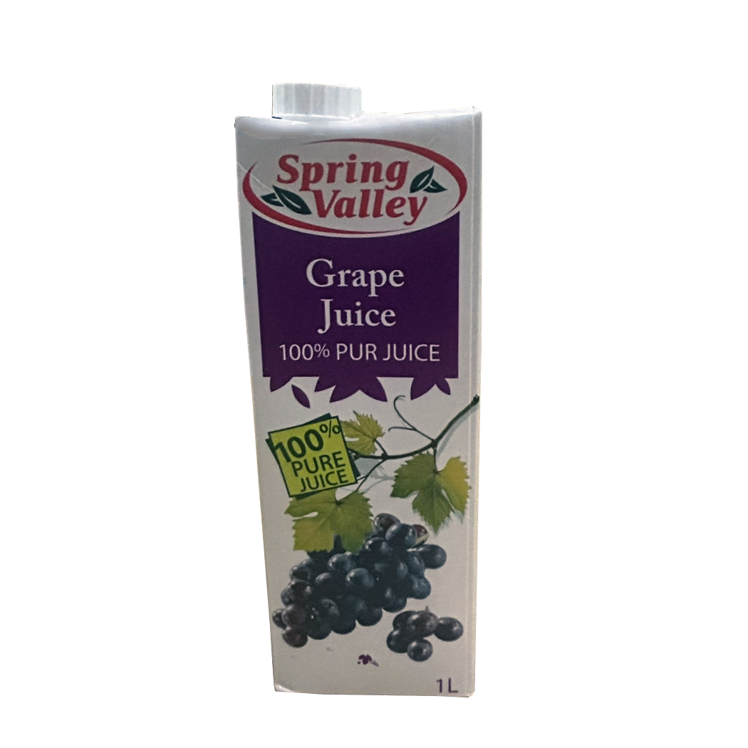 B0203012 - JUS RAISIN SPRING VALLEY BRIQUE 1L