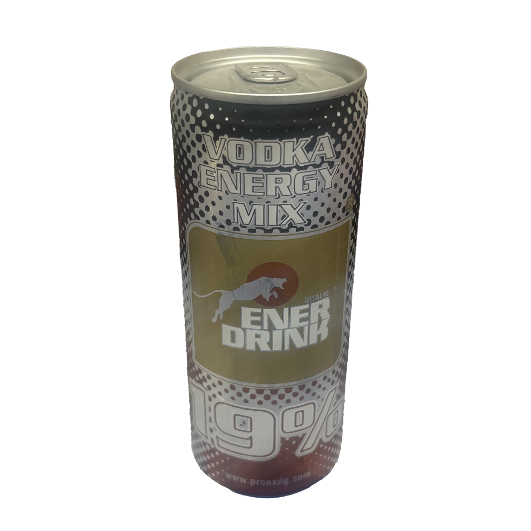 B0502001 - BOISS ENERG. VITALIS 250ML AC VODKA 19%