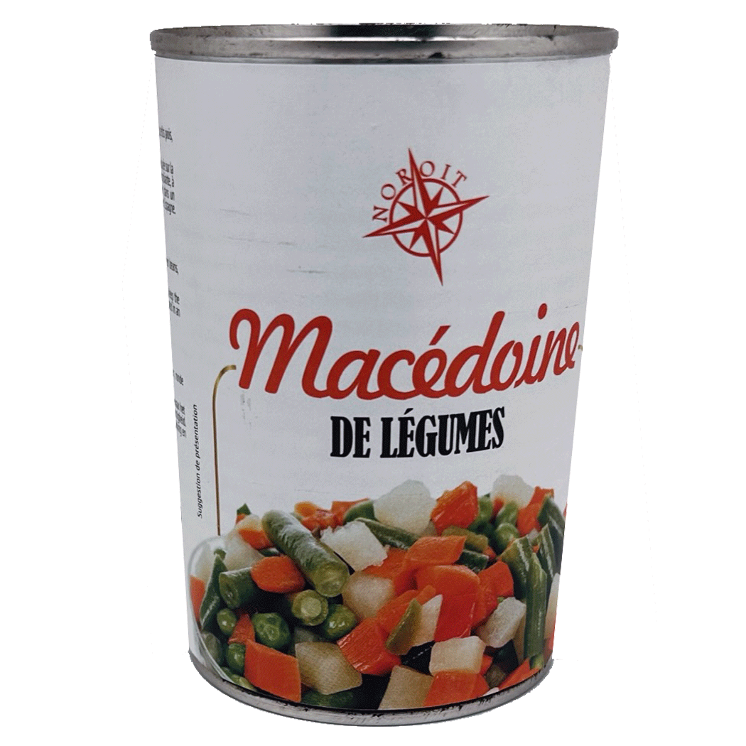A0599004 - CONSERVE MACEDOINE DE LEGUMES 1/2