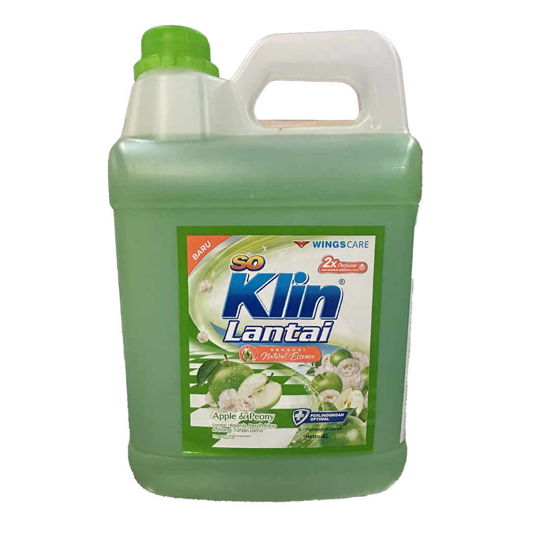 N0403031 - SOKLIN NETTOYANT SOL 4L POMME