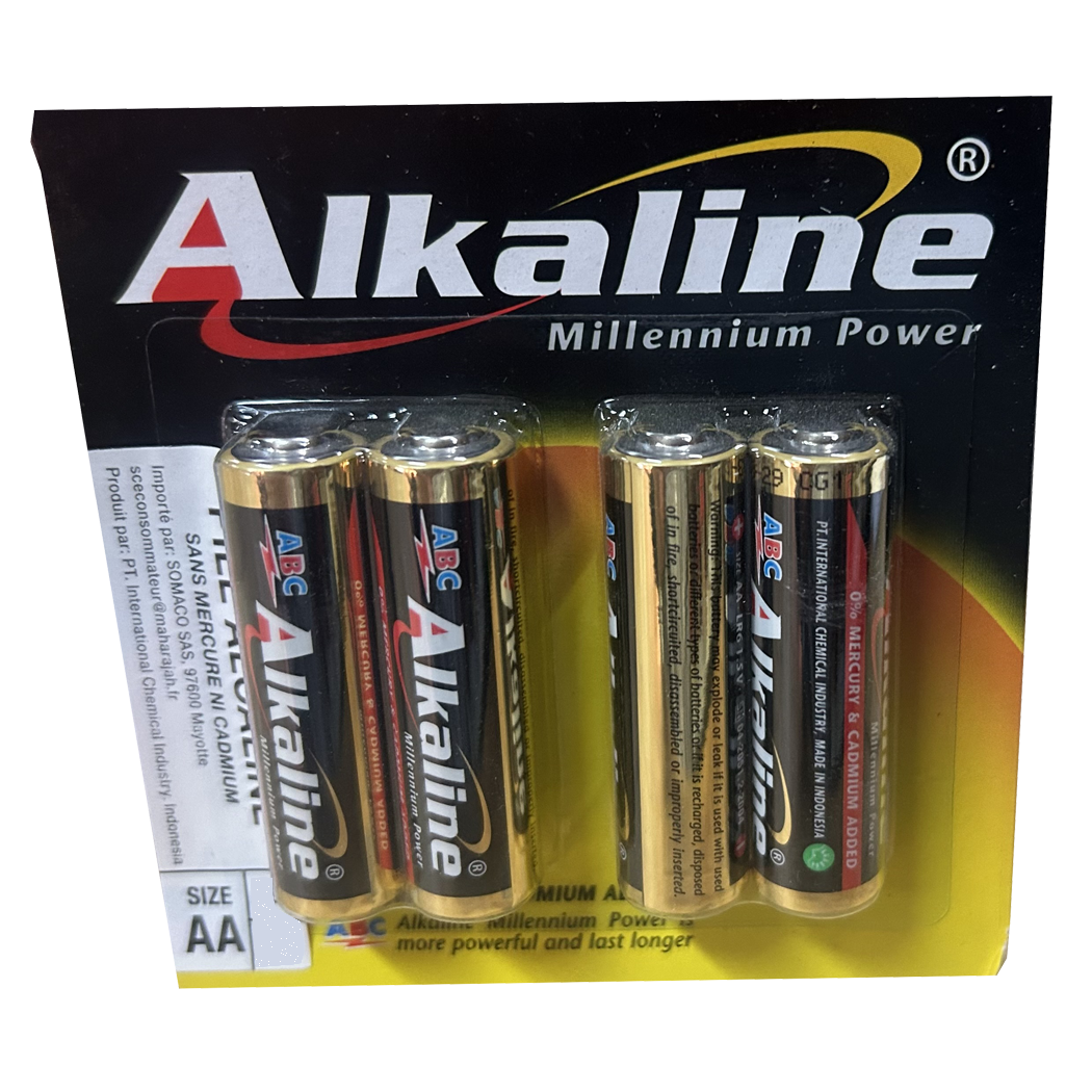 E0406005 - PT INTER - PILE ABC LR6-4B ALKALINE