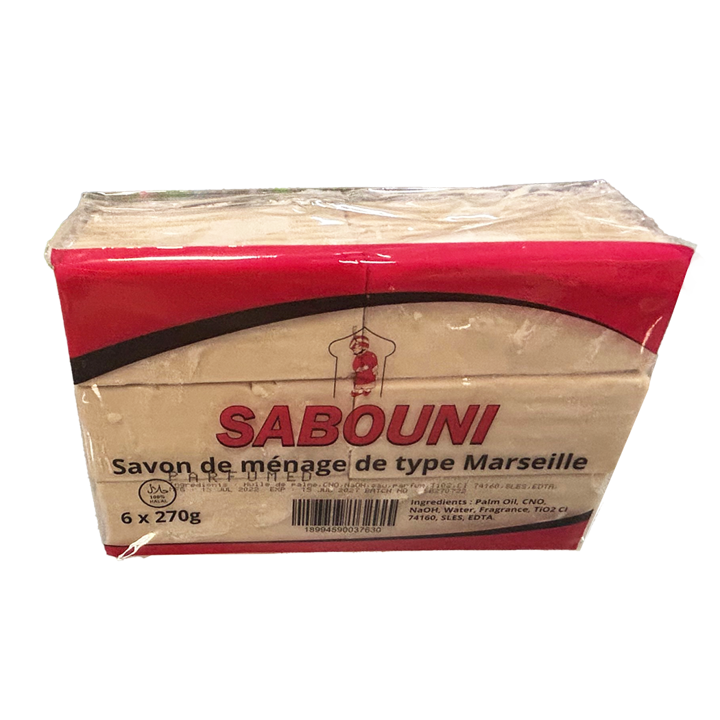 H0603051 - SAVON DE TYPE MARSEILLE 270G X6