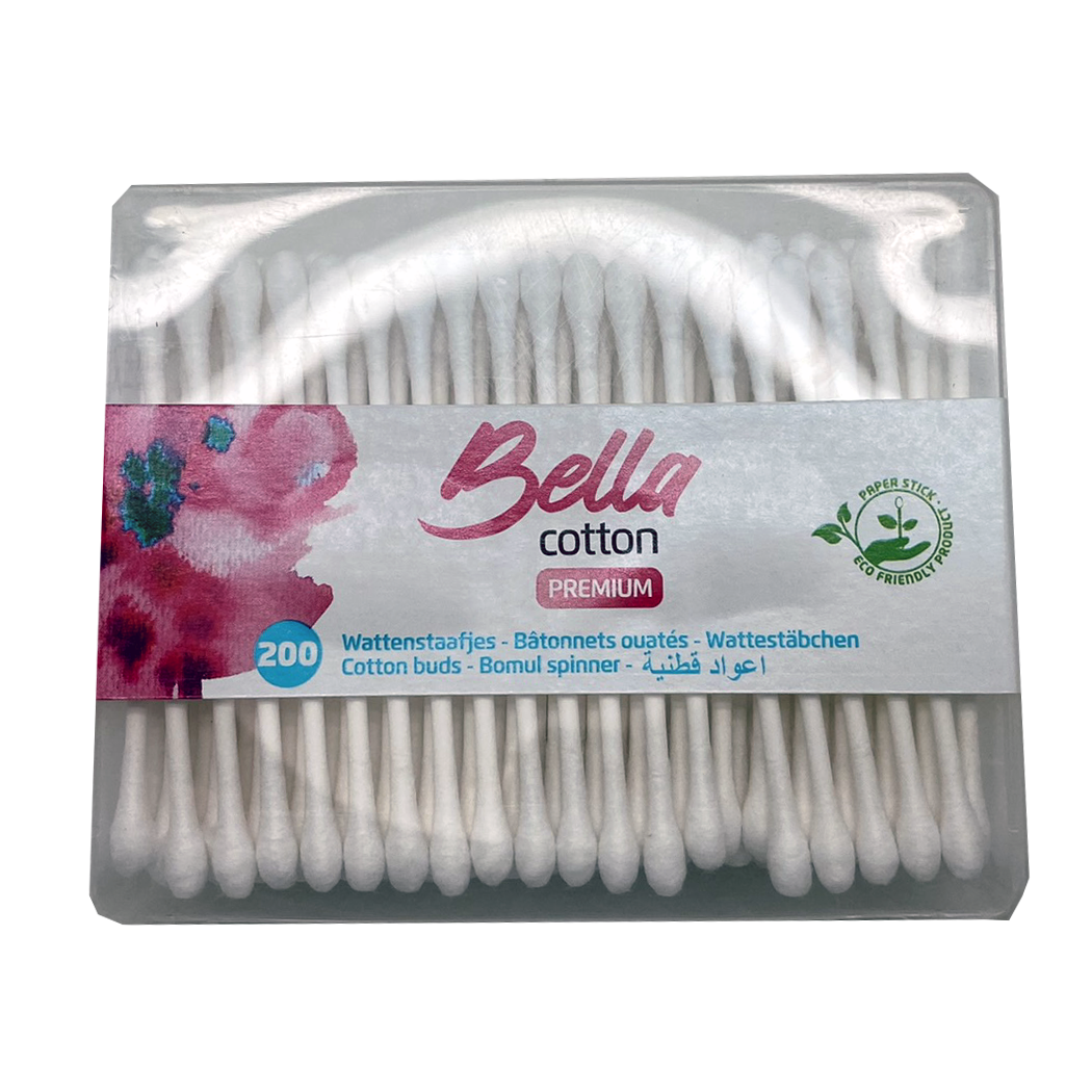 H9999074 - BELLA COTON TIGE BOITE 200 BATONS