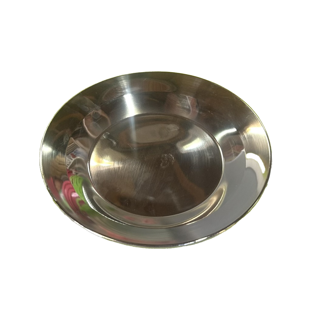 M0902028 - KES ASSIETTE CREUSE INOX 21.5CM