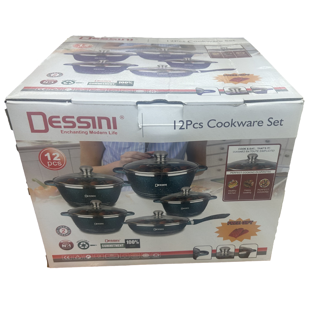 M0905004 - MARMITES ALU (SET DE 5+PAIRE GANTS ) 30'' A 38'