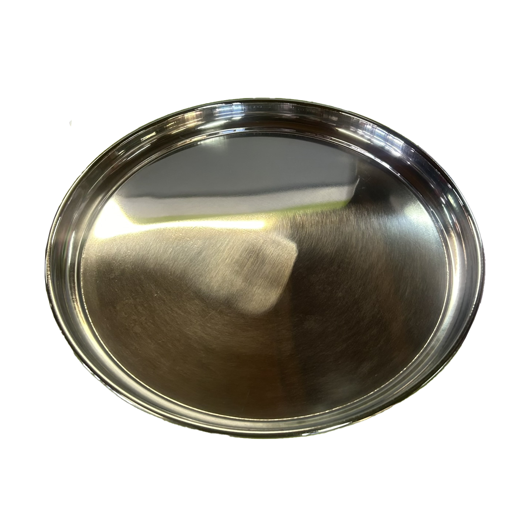 M0911043 - KES PLATEAU INOX ROND 35CM