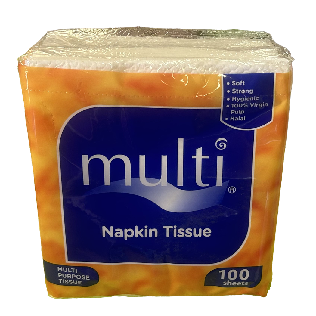 M0914015 - PT GRAHA - MULTI SERVIETTE PAPIER 15X30X100 1 PLI