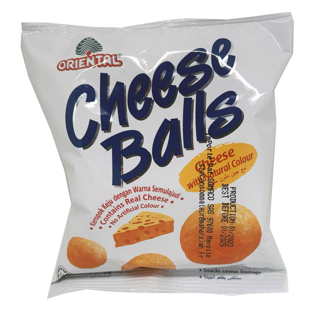A0303001 - ORIENTAL CHEESE BALLS 14GR