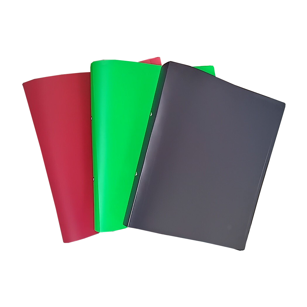 P0110004 - NINGBO - CLASSEUR 2 ANNEAUX SOUPLES DOS 40CM