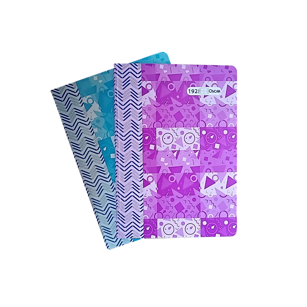 P0201002 - CAHIER PIQUE 60GR A4 192P 5x5