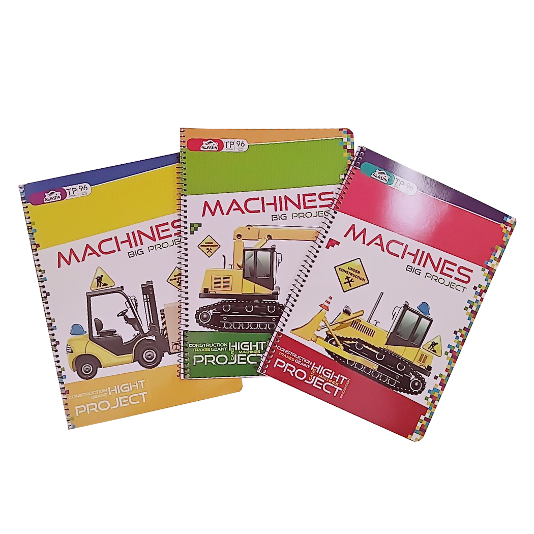 P0201003 - CAHIER TP SPIRAL 96P A4 SEYES