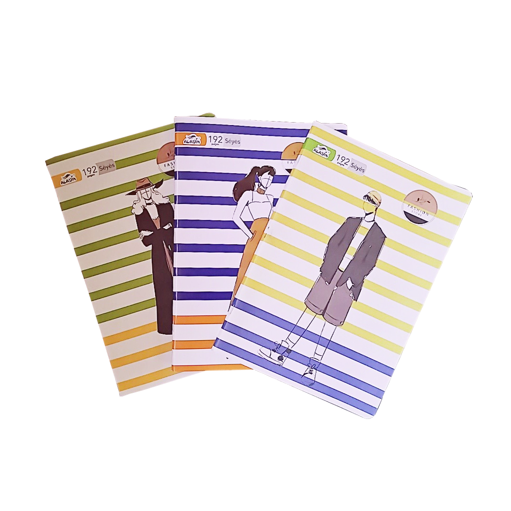 P0201030 - CAHIER PIQ A4 192P SEYES 60G