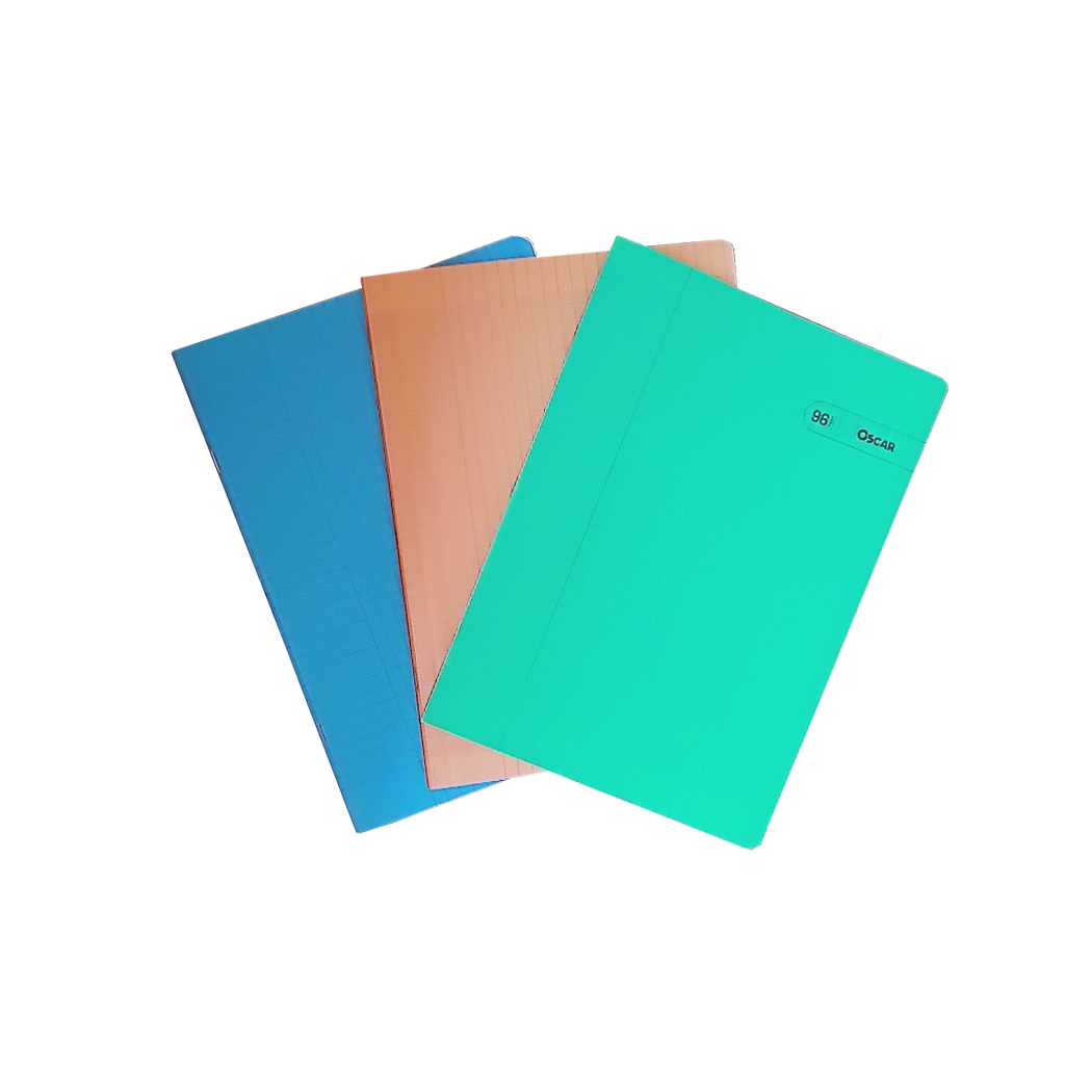 P0201032 - CAHIER PIQUE 60GR COUV PP 21x29,7 96P SEYES