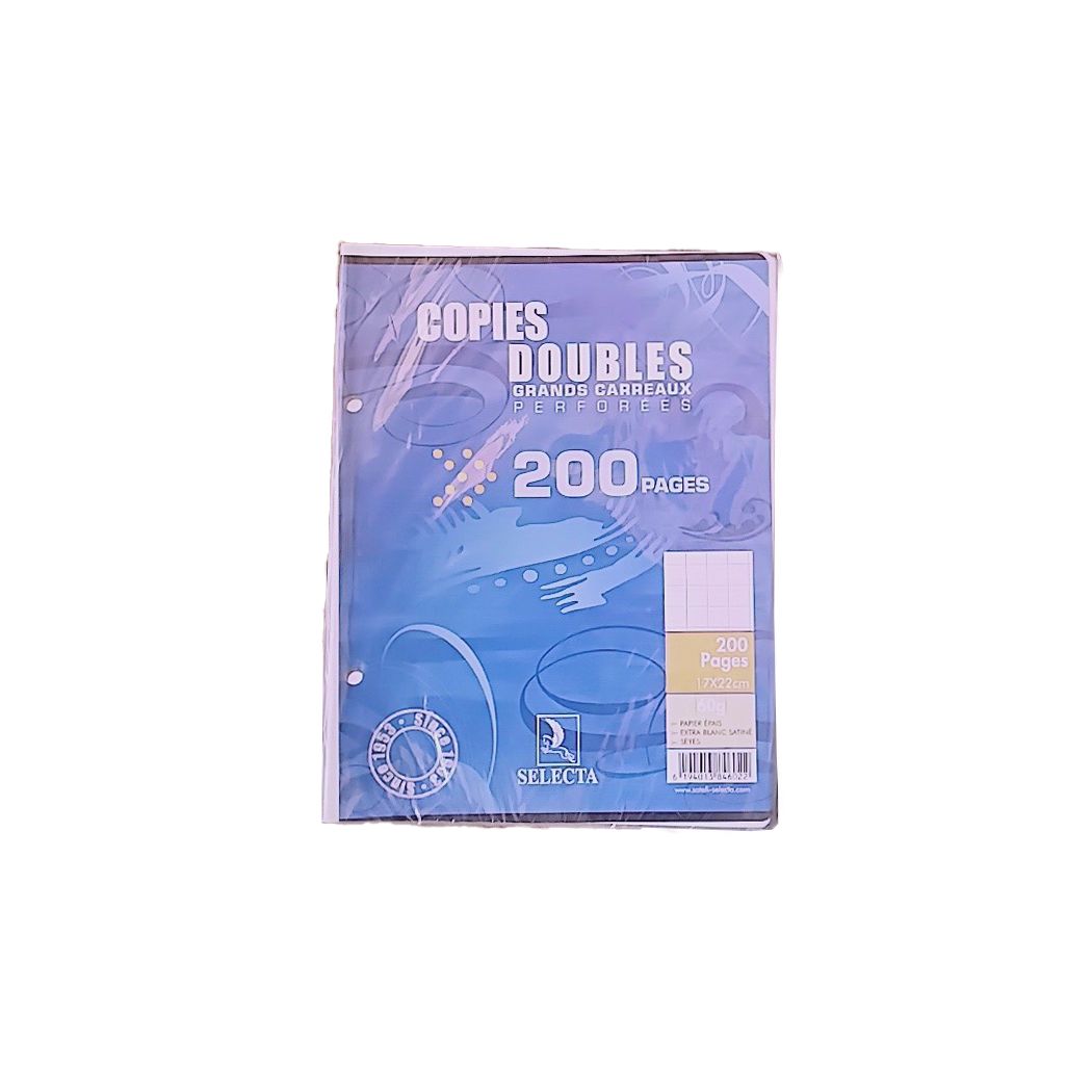 P0402003 - COPIE DOUBLE PERF 17X22 200P SEYES 60░
