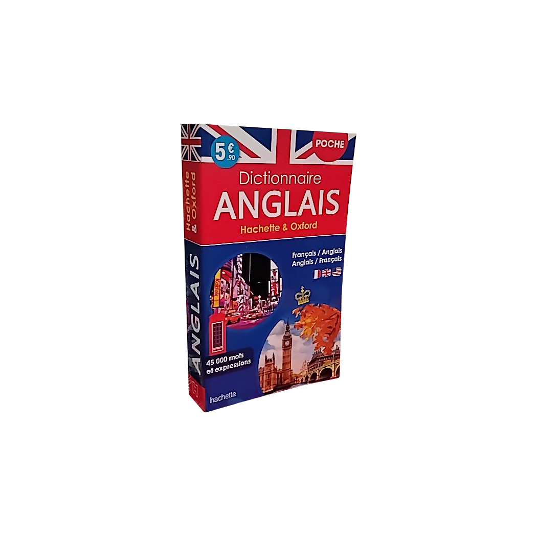 P0501005 - DICTIONNAIRE HACHETTE ANGLAIS POCHE