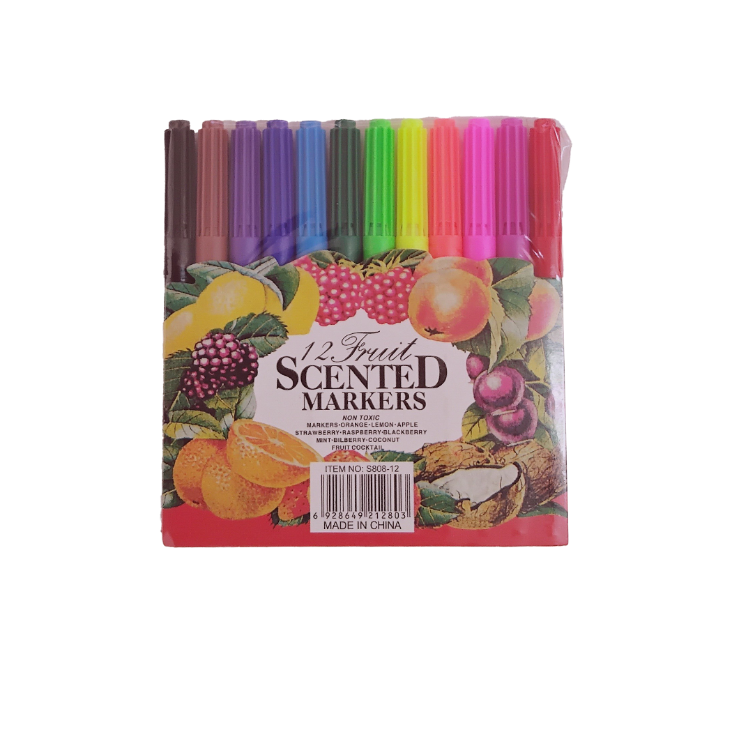 P0607005 - FEUTRES X12 SCENTED MARK S808-12