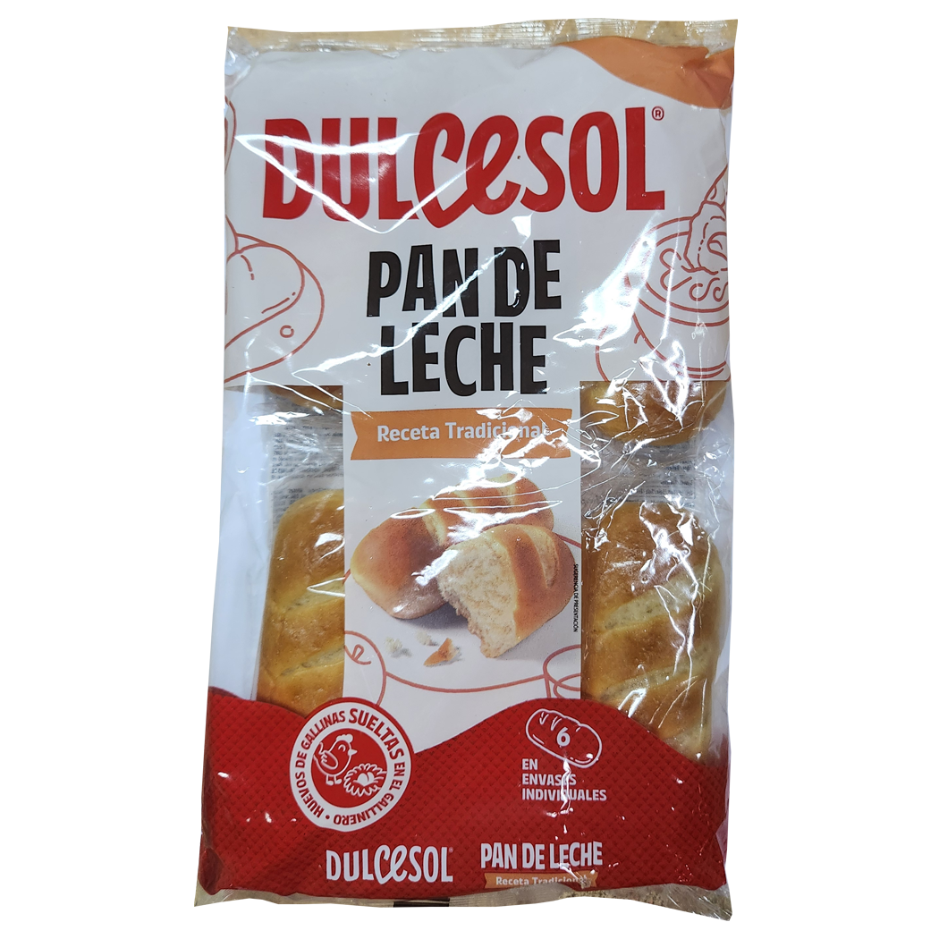 A1902046 - DULCESOL PAIN LAIT (6U) 210G