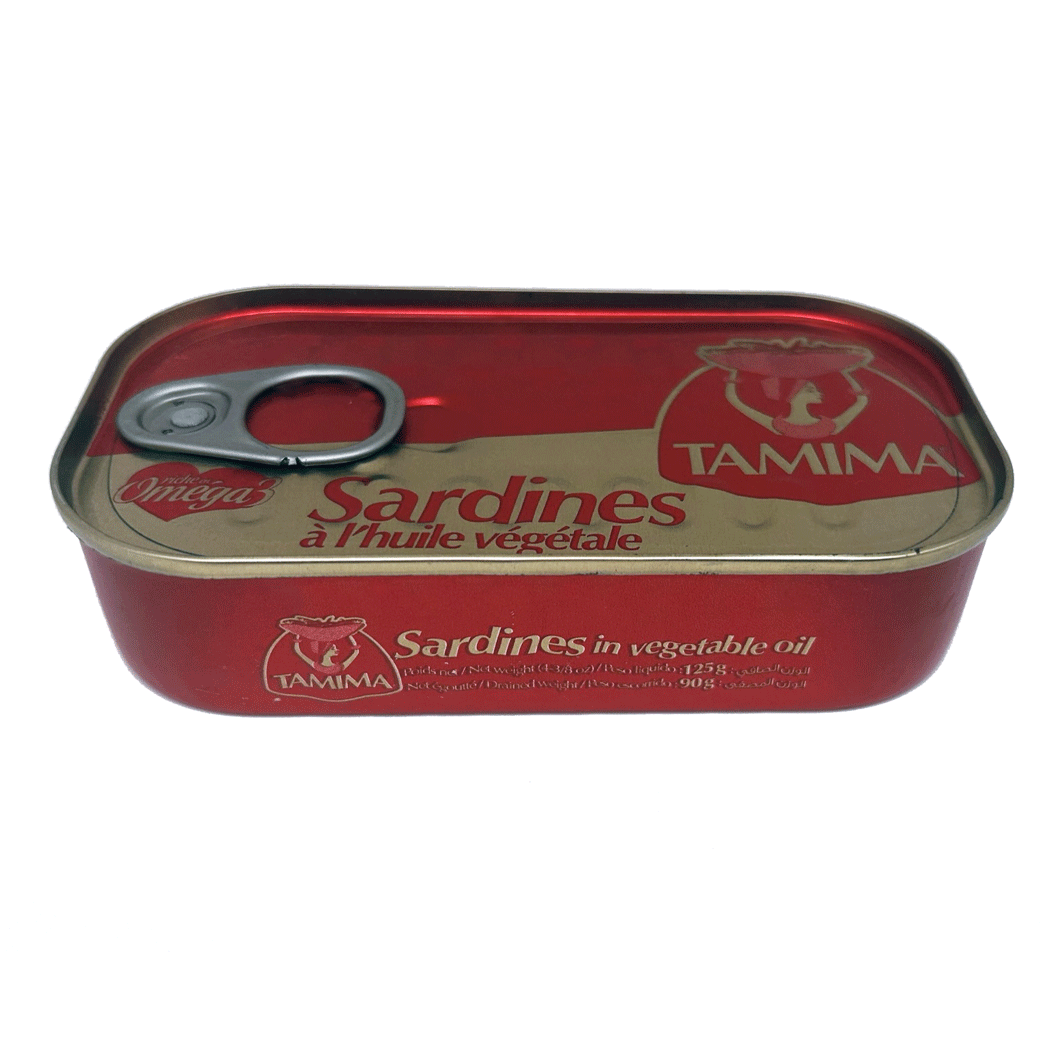 A0505004 - SARDINE TAMIMA 125GR HUILE VEGETALE