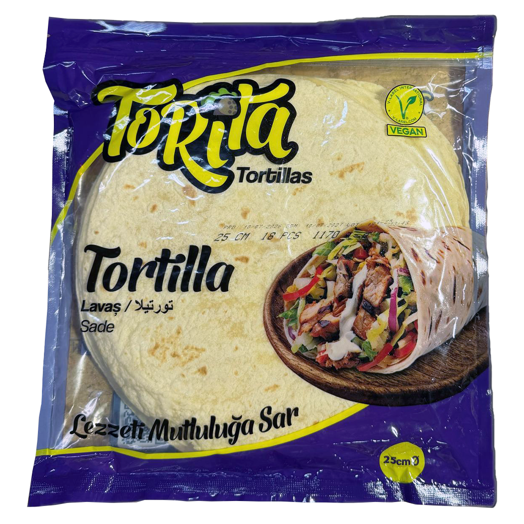 A2001022 - TORITA TORTILLAS XL (18U) 1170G