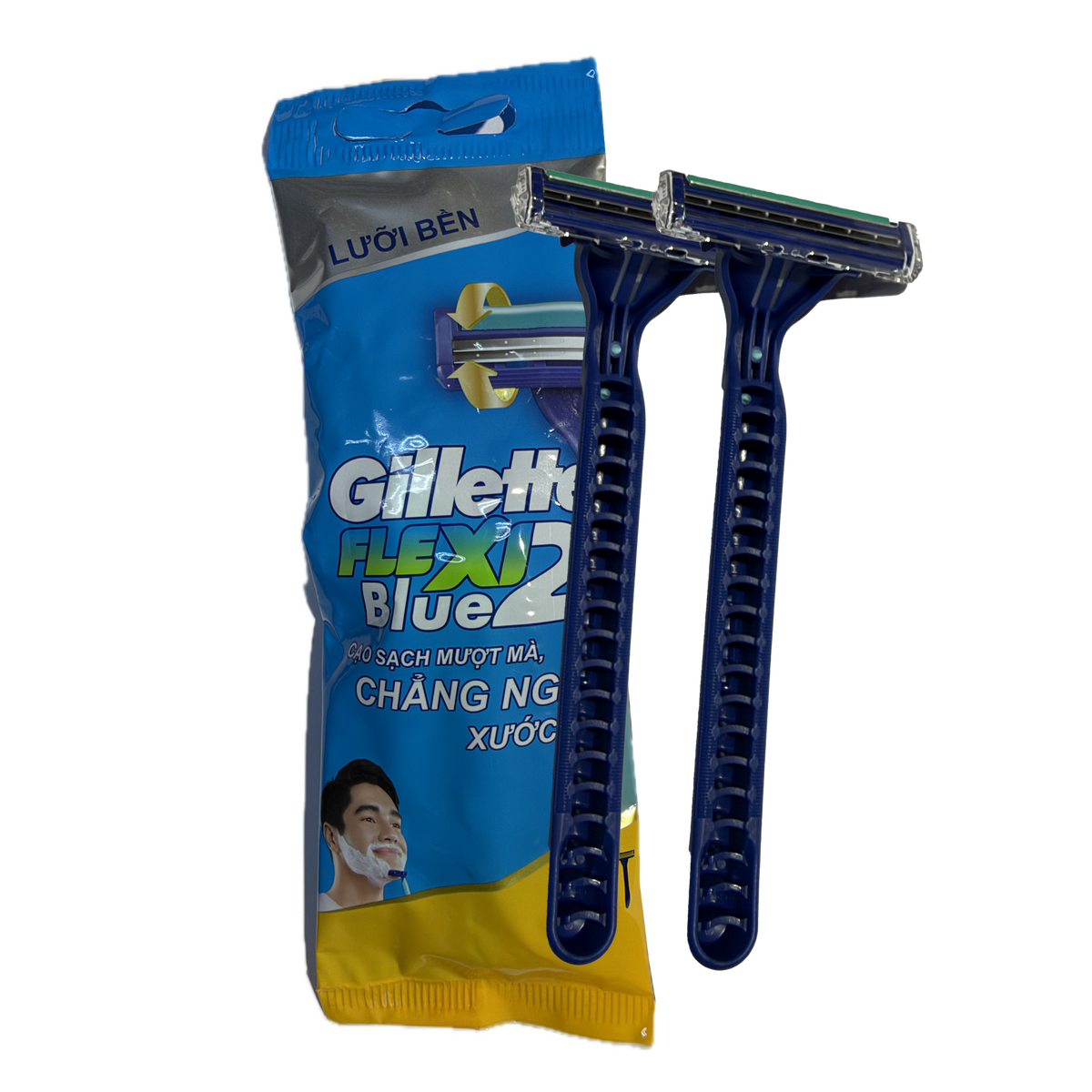 H0501007 - GILETTE BLUE II FLEXI BLISTER DE 2