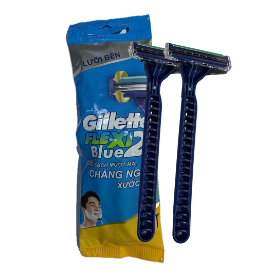 H0501007 - GILETTE BLUE II FLEXI BLISTER DE 2