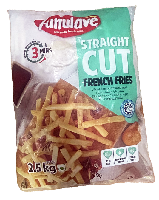 A1204008 - FUNWAVE FRITES 9*9 2.5KG