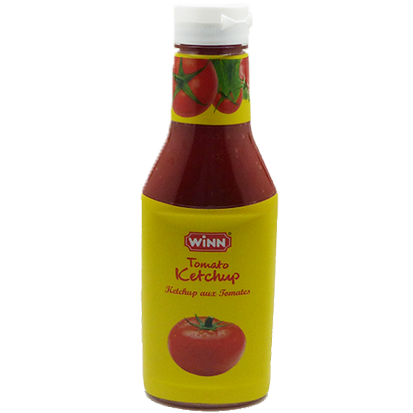 A0103119 - WINN KETCHUP BOUTEILLE PET 340G