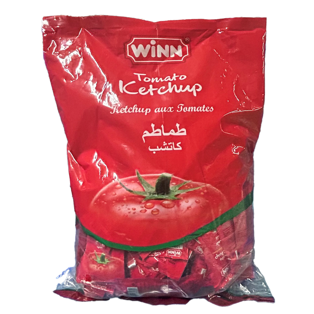 A0103122 - WINN KETCHUP SACHET 9GR (X100)