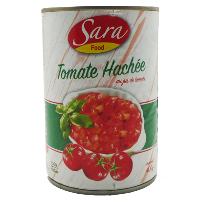 A0510017 - TOMATES CONCASSEES 400GR SARA FOOD