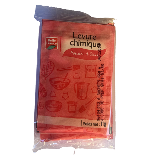 A0601008 - BF LEVURE CHIMIQUE PQT DE 6 SACHETS DE 11G