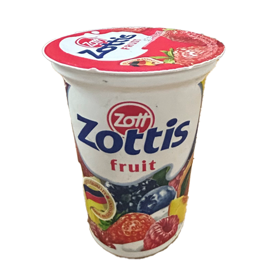 A1005040 - ZOTTIS FRUIT POT 400G FRAISE/FRAISE DES BOIS/PECHE