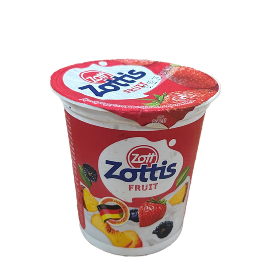 A1005041 - ZOTTIS POT 150G FRAISE/FDB/FRAMBOISE/PECHE