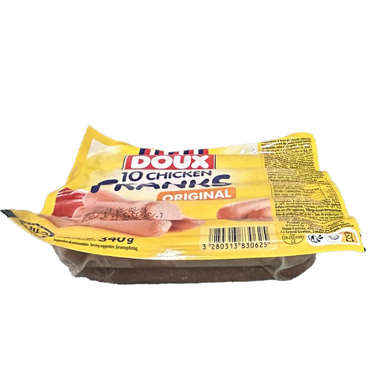 A1203034 - SAUCISSE POULET 340GR DOUX